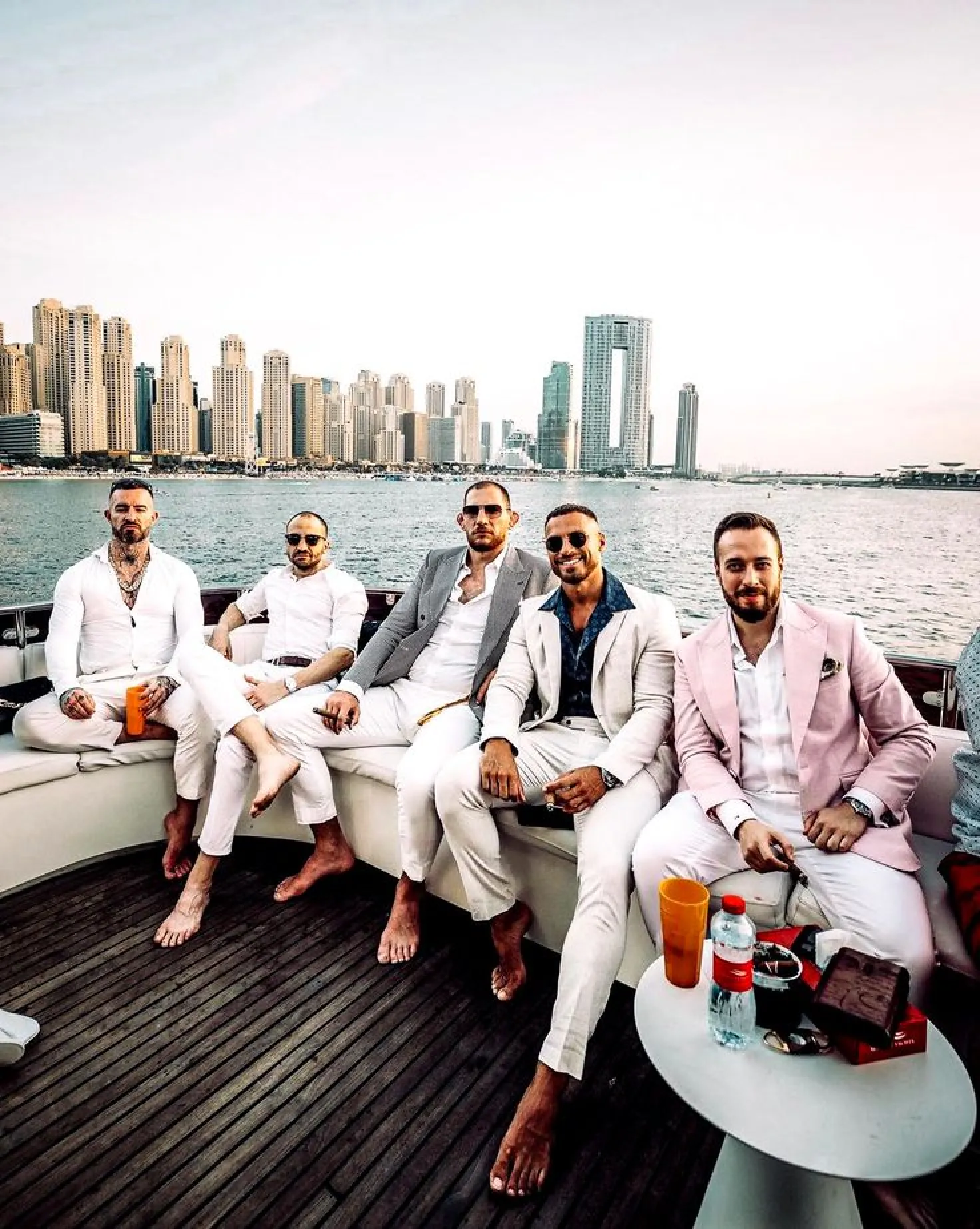 Kabine mit hellem Interieur